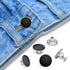 24 Pcs 17mm Jeans Button Replacement, Metal Buttons for Jeans No-Sew Nailess Removable Button for Jacket Coat, Loose Jeans, Pants DIY Sewing Repla...