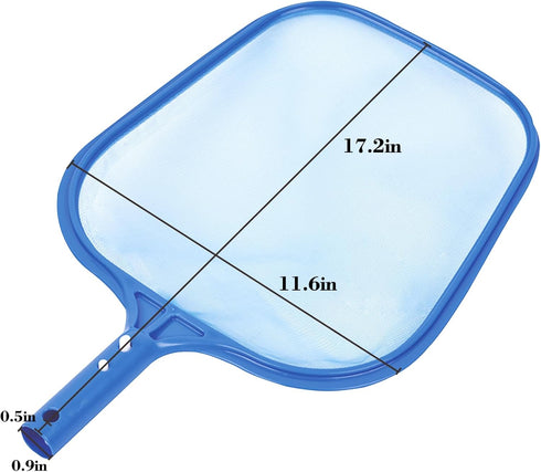 DIMAR GARDEN Skimmer Net with Ultra Fine Mesh Netting for Cleaning Swimming Pool...