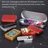 uxcell Metal Tin Box, 6pcs 6.89" x 1.5" x 0.79" Empty Tinplate Containers with Hinged Lids, Black, for Home Organizer, Candles, Gifts, Car Keys, C...