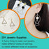 180pcs Earrings Beading Hoop 20mm Triangle Earring Hoops Beading Hoop Earrings Finding Triangle Linking Rings for DIY Jewelry Making Finding, Earr...