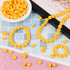 100pcs Baseball Beads Baseball Polymer Clay Bead,Baseball Softball Beads Charms Sports Ball Spacer Beads DIY Beads for Necklace Bracelet Jewelry H...