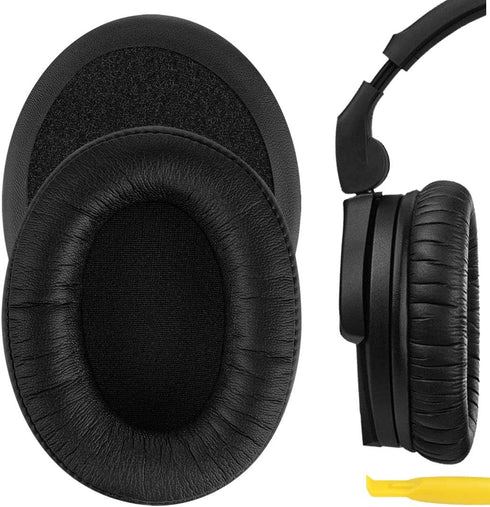 Geekria QuickFit Replacement Ear Pads for Sennheiser HD280 HD280-Pro HD281 HMD280 HMD281 Headphones Earpads, Headset Ear Cushion Repair Parts (Bla...