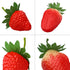 RONRONS 20 Pieces Artificial Strawberry Lifelike Fruit Plastic Strawberries Photography Prop Home Kitchen Cabinet Party Ornament, Small...