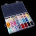 2 Pack 24 Grids Plastic Organizer Box Container Craft Storage Box Compartment Box with Adjustable Dividers for Beads Jewelry Fishing Tackles Art D...