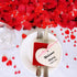 700 Pcs 2 Sizes Red Acrylic Hearts Charms Crystal Heart Shaped Diamond Gems Valentines Decorative Heart Gems for Valentine's Day Wedding Anniversa...