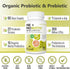 Ascuoli Probiotics for Women & Men - 300 Billion CFU, 22 Strains Probiotics + 15 Organic Herbs Blend, Daily Probiotics for Digestive Health, Immun...