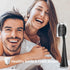 Replacement Toothbrush Heads for Burst Sonic Toothbrush with Dust Cover Caps, Charcoal Soft Bristles, Black, Pack of 10...