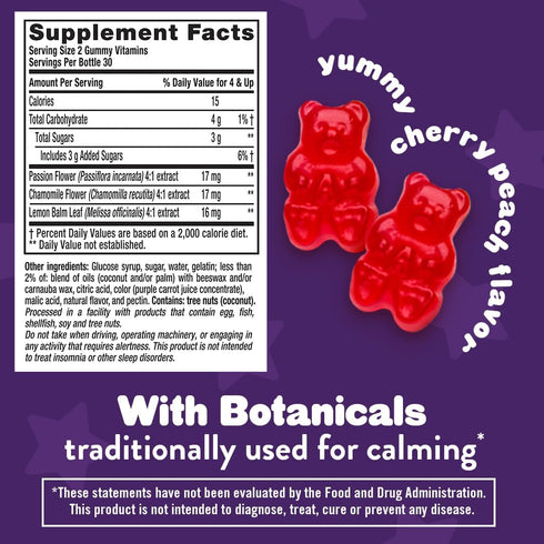 L’il Critters Melatonin-Free Bedtime Dietary Supplement for Kids, 60 Gummies...