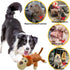 Dog Toy, Monkey Plush, Durable Chew Toy for Puppy, Medium, Large, Aggressive Chewers, Teething Relief, Interactive Sound, Lightweight...