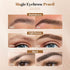 2Pcs Magic Eyebrow Pencil, 3D Waterproof Microblading Eyebrow Pen 4 Fork Tip Tattoo Pencil, Natural Makeup Fine Stroke Eyebrow Pencil Dark Brown B...