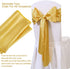5 Pack Satin Table Runners 12 x 108 inches Long Silk and Smooth Fabric Gold Table Runner for Party Wedding Banquet Birthday Graduations Decoration...
