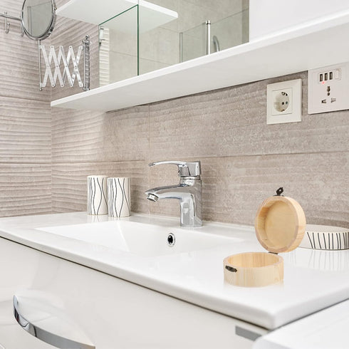 DOITOOL Round Wood Box, Wooden Box with Hinged Lid, Wooden Storage Box, Wood Jewelry Box, Wood Box for DIY Crafts Home Storage (1pc Small size and...