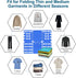 t Shirt Folder Clothes Folding Board Plastic Laundry Folder Home Storage Tool for Adults and Children, Blue...