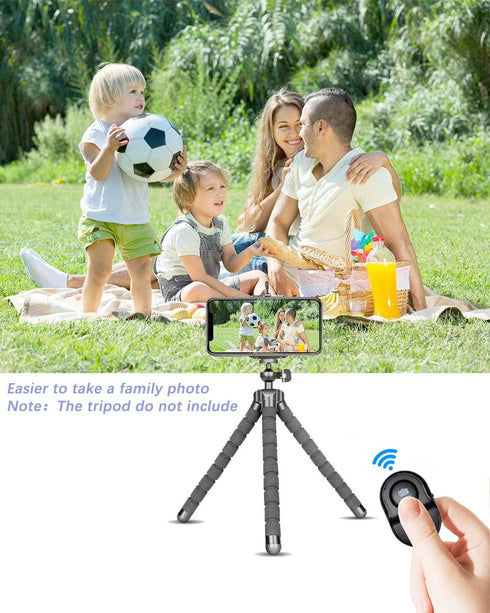 Wireless Remote for iPhone Camera for iPhone & Android, Bluetooth Remote Capture Perfect Moments Hands-Free with This Selfie Clicker for Photos & ...
