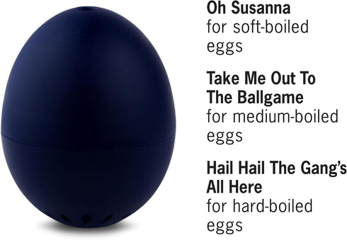 BrainStream BeepEgg Basic - Egg Timer with Musical Alerts, Plays Tunes When Eggs Reach Doneness - Works for All Egg Sizes, Fun & Reliable Kitchen ...