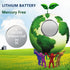 15 Count CR1220 Battery 3V Lithium Button Cell Coin 1220 Batteries...