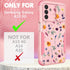 for Samsung Galaxy A13 5G Case,Galaxy A13 5G Case with Slide Camera Cover for Women Men,Heavy Duty Protective Flowers Collection Phone Cover for S...