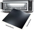 SP101 Fryer Oven Liners, 4 Pack Black 12"x12" Heat Resistant, Non-Stick Baking Mats Compatible with Ninja Foodi Air, Reusable Toaster Oven Accesso...