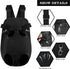 Pet Carrier Backpack - Adjustable Pet Front Cat Dog Carrier Backpack Travel Bag, Legs Out, Easy-Fit for Traveling Hiking Camping for Small Medium ...