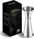 KITESSENSU Jigger for Bartending, Japanese Jigger 2 oz 1 oz with Measurements Inside, 18/8 Stainless Steel Cocktail Jiggers...