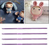 AnRui Aluminum Crochet Hook 3mm, Crochet Knitting Needles for DIY Yarn Craft, Purple, 8pcs......