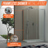 Franklowe Clear Plastic Setting Blocks for Glass and Mirrors – Pack of 100 PC (1/8" x 1/4" x 2")...