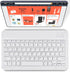 DETUOSI Universal 10 inch Wireless Keyboard, (0.23 inch) Ultrathin Slim Lightweight Travel Portable, 10.1" Multi-Device Wireless Keyboard for iOS/...