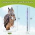 Owls to Keep Birds Away, 2Pcs Fake Owls with Reflective Tape for Garden Patio, Cardboard Hanging Owl Bird Scare Reflective Hanging Decoration to K...