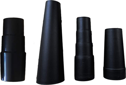 Universal Vacuum Hose Adapter Reducer Kit Attachment Designed to Fit More Vacuums Connect them Together- Fits 1 1/16 to 1 3/4 inches Plus Step Vac...