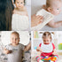 6 Pack Muslin Bibs Baby Bandana Drool Bibs & 3 Pack Muslin Burp Cloths for Drooling and Teething for Unisex Baby Boy Girl Baby Drooling Bibs...