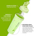 Eco Shake, your eco-friendly bottle: shaker bottle for the health-conscious & environmentally friendly. 100% biodegradable Wheat Straw, 20-ounce...