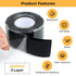 2 Rolls 1in(W) X 10ft(L) Seal Self Fusing Silicone Tape for Outdoor Antenna Coax & Electrical Cables, Plumbing Hose Repair Tape, Waterproof Tape, ...