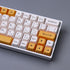 PBT Dye-Sub Keycaps 138 Keys XDA Profile Honey Milk Keycaps Set Fit for 61/64/87/104/108 Mechanical Keyboard Cherry Mx Switches...
