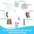 4 Pack Bottle Brush Cleaning Set,Multi-Function Long Handle Bottle Cleaner for Glasswares, Travel Coffee Mugs, Narrow Cup,Straw Cleaning Brush,Foo...