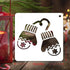 25 pcs Christmas Stencils Reusable, 6x6" Christmas Stencils for Painting on Wood, Plastic Drawing Painting Spraying Template for Greeting Cards, X...