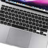 XSKN Shortcuts and Language Series Silicone Keyboard Cover Skin Compatible with 2020 Released New MacBook Air 13.3 inch A2179 A2337 M1 Chip with T...