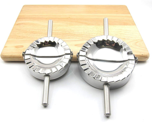 Best Utensils Stainless Steel Ravioli Mould Pierogi Dumpling Maker Wrapper Pastry Dough Cutter Kitchen Accessories (M: 4 inch)...