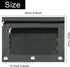 FEPITO 3 Pack 3 Ring Binder Pencil Pouches:Quality Oxford Fabric, Waterproof,Reinforced Rivet Holes,Transparent Window, Two-Layer Pockets, Easy-to...