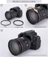 49mm to 52mm Camera Filter Ring Camera Filter Adapter Ring Camera Lens Aluminum Alloy Ring Camera Filter Aperture Conversion Ring Camera Filter Ac...