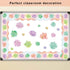Watercolor Succulent Bulletin Board Border Trimmer for Classroom 36ft One Roll...