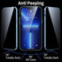 Anti-spy iPhone 15 Pro Max case Anti-Peeping Screen with Lock Magnetic Adsorption Double-Sided Tempered Glass Aluminum Alloy Bumper Lens Protector...