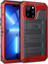 for iPhone 13 Pro Max Case Waterproof with Built-in Screen Protector Full Body Rugged Hard Silicone, Military Grade Shockproof Dustproof Protectiv...