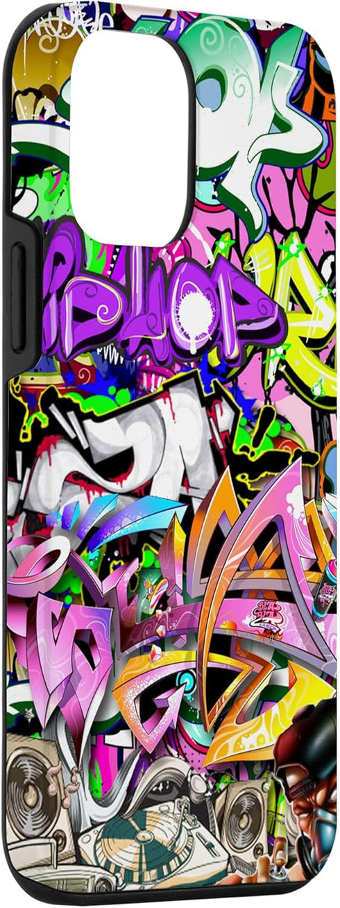 iPhone 12 mini Graffiti Street Art, Colorful Urban hip hop Case...