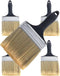 5 Pieces 4 Inch Paint Brushes,Flat Painting Brush Tool with Treated Plastic Handle for Home Furniture DIY Paint,Wood Cabinet,Fences,Deck and Wall ...