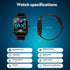 Curve Smart Watch for Men Women (Answer/Make Call), 2.01" Fitness Tracker with 120+ Sport Modes Heart Rate Sleep Blood Oxygen Monitor, IP68 Waterp...