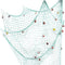Rosoz Nature Fish Net Wall Decoration with Shells, Ocean Themed Wall Hangings Fishing Net Party Decor for Pirate Party,Wedding,Photographing Decor...