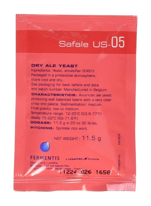 Safale - 2353X6 US-05 (Six Packages, 11.5 g ea)...