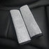 U&M 4 Packs Bling Bling Seat Belt Shoulder Pads, Luster Crystal Car Seatbelt Covers Diamond Car Decor Accessories for Women (Silver) (Black)...
