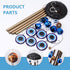 BWINKA Blue Evil Eye Amulet Wind Chimes Bells Outdoor Decor,Metal Windchimes for Garden Patio Backyard Home Decor…...
