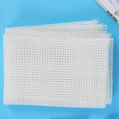 GLOGLOW Latch Hook Canvas, Mesh Fabric Blank Rug Hooking Mesh Canvas Kit DIY Rug Canvas for Latch Hook Rug Tapestry Canvas DIY(150x100cm/59x39.4in...